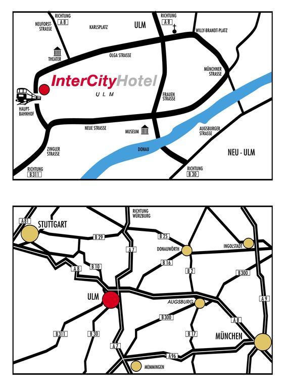Intercityhotel Ульм Екстер'єр фото